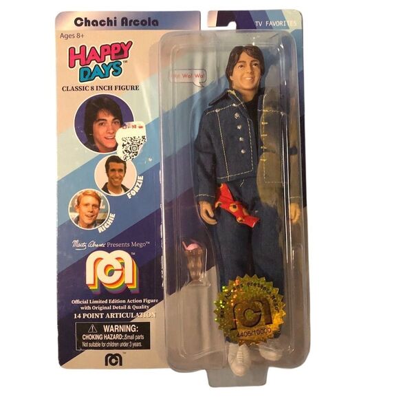 Mego Happy Days Chachi Arcola 8" Action Figure TV Favorites Series - Picture 1 of 2